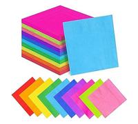 Ujjdwiurgh 200 Count Cocktail Napkins Disposable Napkins Double Layer Printed Paper Napkins Tissue for Home and Party Favors 25 X 25cm