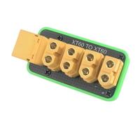 Ujjdwiurgh 200A Power Distribution Board Connector Connector Male Female Plug 50mm PCB Welding Board Plate for RC Car Boat Parts