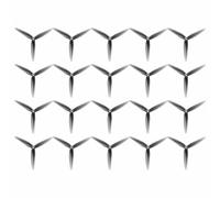 Ujjdwiurgh 20PCS 6025 6X2.5X3 6inch 3-Blade PC Propeller 2.5mm Drone Propeller for Nazgul Evoque F6