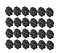 Ujjdwiurgh 20Piece Fishing Rod Holder Stand Pole Storage Rack Tip Clamp Holder Clips Pool Cue Exhibition Clip Fishing Tool 17Mm