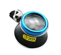 Ujjdwiurgh 20X Eyeglass Magnifier Clip-on Eye Magnifier Portable Eyepiece Craft Operator Watchmaker Repair Tool Easy to Use
