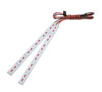 Ujjdwiurgh 24 LED Chassis Light Metal LED Strip 6V for 1/10 1/8 RC Car Crawler,Red Replacement Parts Accessories 1 Piece