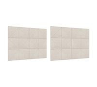 Ujjdwiurgh 24 Pack Acoustic Panels, 12 X 12Inch Decorative Soundproofing Panels, Wall and Ceiling Acoustical Panels Shallow Camel