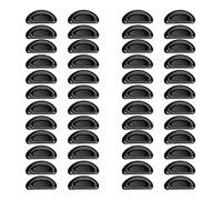 Ujjdwiurgh 24 Pairs Eyeglass Nose Pads Stick on Silicone Thin Nose Pads Eyeglasses for Glasses Sunglasses