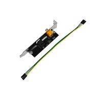 Ujjdwiurgh 24Bit 192KHz Optical Fiber Coaxial Daughter Card Kit SPDIF OUT for Universal Computer Motherboard Digital 5.1 Sound Card AC3 Set