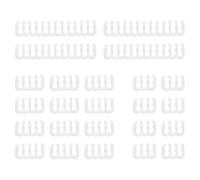 Ujjdwiurgh 24PCS/Lot PC Motherboard 24Pin 8Pin 6Pin for Computer Gesleeved Up to 3.4 mm White