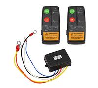 Ujjdwiurgh 24V 50Ft Auto Wireless Console Winch Remote Control Car Manual Transmitter Button Console For Car Atv Suv Truck