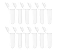 Ujjdwiurgh 2ML Centrifuge Tubes, 1000 Pcs Round Bottom Centrifuge Tube with Snap Cap and Graduated Marks for Sample Transparent