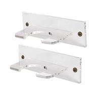 Ujjdwiurgh 2Pack Baseball Bat Holder for Vertical Display Acrylic Bat Hanger Wall Mount T Baseball or Softball Bat Bat Rack