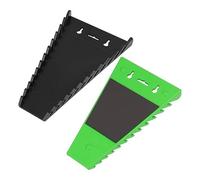 Ujjdwiurgh 2Pack Magnetic Wrench Organizer Wrench Rack Tool Trays, Garage Wrenches Tray Spanner Storage Tools Easy to Use