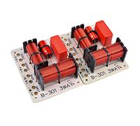 Ujjdwiurgh 2Pcs 150W 3 Way Audio Speaker Crossover Treble + Midrange + Crossover Speakers Filter Frequency Divider 1000 5000Hz