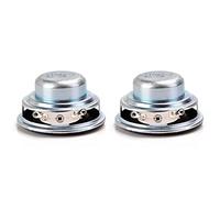 Ujjdwiurgh 2Pcs 40MM Mini Audio Portable Speakers 16 Core 4 Ohm 5W Full Range Speaker Rubber Side NdFeB Magnetic Speaker