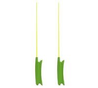 Ujjdwiurgh 2Pcs 43cm Winter Ice Fishing Rod Portable Outdoor Fishing Pole Sport Ultra-Light Fishing Tackle Combination