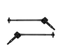 Ujjdwiurgh 2Pcs 45 Hardened Steel CVD Drive Shaft for 144001 124019 LC Racing 1/14 RC Drift Car Upgrade Parts,A