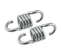 Ujjdwiurgh 2Pcs 700Lbs Weight Capacity Hammock Chair Spring Heavy Duty Suspension Hooks for Porch Swings Hanging Hammock Chairs