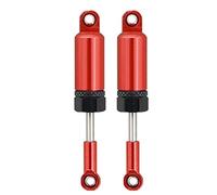 Ujjdwiurgh 2PCS Aluminum Alloy Internal Spring for 1/16 RC Crawler B16 B36 C24 C34 MN D90,Red