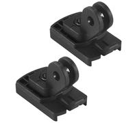 Ujjdwiurgh 2Pcs Bike Light Holder Adapter Bicycle Flashlight Mount Cycling Front Lamp Bracket for Bike Parts