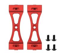 Ujjdwiurgh 2Pcs Metal Bracket for B1 B14 B16 B24 C14 C24 B36 Mn D90 D91 Rc Car Upgrade Metal Diy Parts Kit,Red