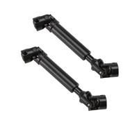 Ujjdwiurgh 2Pcs Metal Drive Shaft for Yikong YK4102 YK4103 CR3.4 KHAMBA 1/10 RC Crawler Car Upgrade Parts