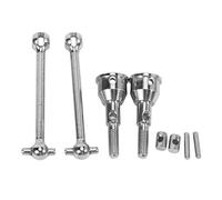 Ujjdwiurgh 2Pcs Metal Front CVD Drive Shaft for 1603 1604 SG1603 SG1604 1/16 RC Car Spare Parts Accessories