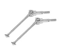 Ujjdwiurgh 2Pcs Metal Front Drive Shaft CVD 0090 for 12428 12423 1/12 RC Car Crawler Short Course Truck Upgrade Parts