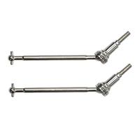 Ujjdwiurgh 2Pcs Metal Front Drive Shaft CVD 55-WJ01 for 9155 9156 Xinlehong 9155 9156 1/12 RC Car Spare Parts