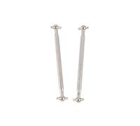 Ujjdwiurgh 2Pcs Metal Rear Dogbone Drive Shaft QWJ03 for Xinlehong Q901 Q902 Q903 9130 9136 9137 1/16 RC Car Spare Parts