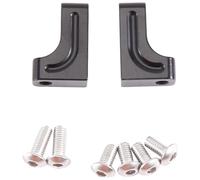 Ujjdwiurgh 2PCS Metal Servo Mount for SCX10 CC01 D90 1/10 RC Crawler Car