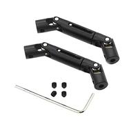 Ujjdwiurgh 2Pcs Metal Universal Drive Shaft for D12 C14 C24 B16 B36 B24 MN D90 MN99S RC Car Upgrade Parts