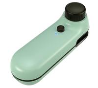 Ujjdwiurgh 2PCS Rechargeable 2-In-1 Bag Mini Heat Sealer, Storage Bag Plastic Package Snack Sealer Clip Bag Handheld Heat Sealer,A