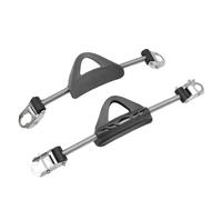 Ujjdwiurgh 2PCS Scuba Diving Stainless Steel Spring Fin Straps for Standard Fins Diver Heel Straps Gear