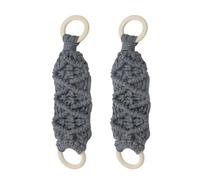 Ujjdwiurgh 2PCS Towel Clips for Kitchen,Crochet Hanging Dish Towel Dish Towel Holder for Kitchen,Towel Hanger Hanging Towels Ring A