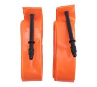 Ujjdwiurgh 2Pcs Ultralight Bike Tpu Inner Tube 700 X 18-32C,Length 65mm Length French Super Light Tube