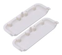 Ujjdwiurgh 2Pieces Spare Parts Suitable for W10861225 W10714516 Clothes Dryer Door Handle AP5999398 PS11731583