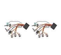 Ujjdwiurgh 2X 3 Band Active & Passive EQ Equalizer Preamp Circuit for Pickup