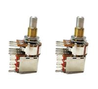 Ujjdwiurgh 2X Potentiometer Push Pull Switch Guitar Control Pot Electric Guitar Tone Volume Parts B250K