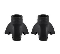 Ujjdwiurgh 2X Walking Stick End Tripod CANE TIP Self Standing Rubber NON-SLIP End Bottom