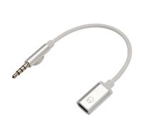 Ujjdwiurgh 3.5mm Male to Type C Female Audio Cable Cord, Analog Audio Jack Headphone Audio Adapter for MP3 Player, Laptop,Tablet C