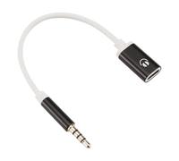 Ujjdwiurgh 3.5mm Male to Type C Female Audio Cable Cord, Analog Audio Jack Headphone Audio Adapter for MP3 Player, Laptop,Tablet B
