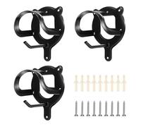 Ujjdwiurgh 3 Counts Horse Bridle Rack Horse Tack Storage Halter Hanger for Horse Barn Supplies