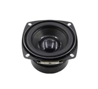 Ujjdwiurgh 3-Inch Subwoofer Speaker 15W 4 Ohm 3 Inch Convex Cap Square Woofer DIY Bookshelf Speakers Hifi Home Sound Theater