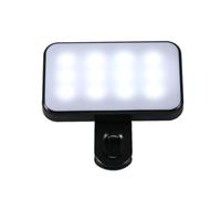 Ujjdwiurgh 3 Modes Adjustable Brightness Portable Mini Selfie Fill Light Rechargeable Lamp for Laptop Tablet for Phone Meeting