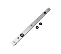 Ujjdwiurgh 300mm Woodworking Aluminum Alloy Miter Rail T-Track T-Slot Table Saw Router Miter Gauge Rod DIY Tool Silver Easy to Use