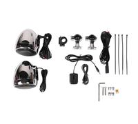 Ujjdwiurgh 300W Amplifier Motorcycle Stereo Bluetooth Radio Speakers 4 Inches Motorcycle Stereo Bluetooth Radio Speakers with USB AUX MP3