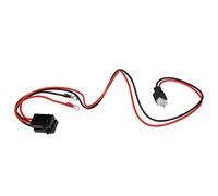 Ujjdwiurgh 30A Fuse 6 PIN Short Wave Power Supply Cord Cable For FT-857D IC-725A 1 metres