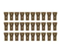 Ujjdwiurgh 30Pcs Brick Wall Clips for Hanging Outdoors Hooks Wall Siding Hooks, No Drill Fits Bricks 2 1/4 Inch to 2 3/8 Inch