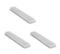 Ujjdwiurgh 30X Spikes Repeller Cat Plastic Bird Repellent Anti Pigeon Anti-Bird Squirrel Garden Fences Control Transparent Spikes