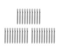 Ujjdwiurgh 30X Standard Metal Piano Tuning Pins Pegs Piano Loose Tune Spare Replacement Parts Piano Tuning Tool Accessories