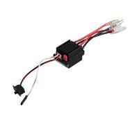 Ujjdwiurgh 320A ESC Brushed Forward Reverse Electric Speed Controller with Brake Waterproof Support 2-3S Battery for RC Car Boat