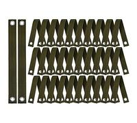 Ujjdwiurgh 32Piece Tree Straps 15.74Inch ArmyGreen Nylon for Staking with Grommet for Staking Newly Planted Saplings and Hurricane Protection